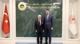Bakan Murat Kurum, Eski TBMM Başkanı Hikmet Çetin'i Ağırladı