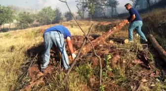 Karabük'te Çıkan Orman Yangınına Köylüler Müdahale Etti