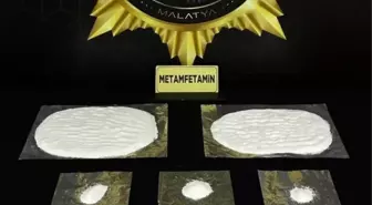 Malatya'da Uyuşturucu Operasyonu: 745,61 Gram Metamfetamin Ele Geçirildi