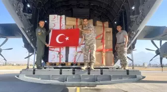 Türk Hava Kuvvetleri, Afganistan'a İnsani Yardım Gönderdi