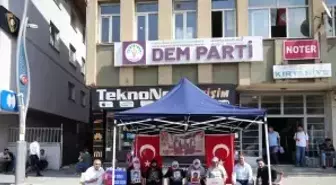 Çocukları Kaçırılan Aileler, Muş'ta Eylemlerine Devam Ediyor