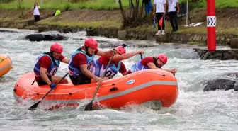 Rize'de Rafting Avrupa Kupası Başladı