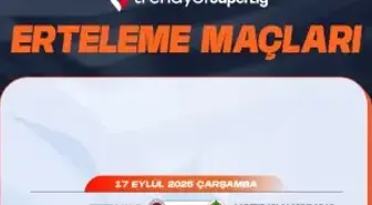 Türk Kulüplerinin Süper Lig Ertelenen Karşılaşma Tarihleri Açıklandı