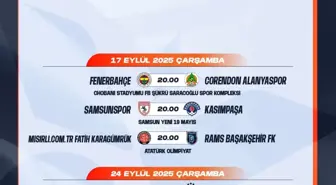 Türk Kulüplerinin Süper Lig Ertelenen Karşılaşma Tarihleri Açıklandı