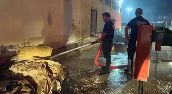Tekirdağ'daki Tekstil Fabrikasında Yangın Kontrol Altına Alındı
