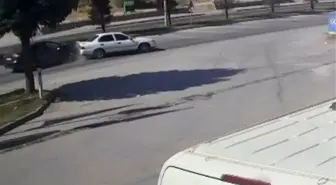 Kahramanmaraş'ta Zincirleme Kaza Güvenlik Kamerasında