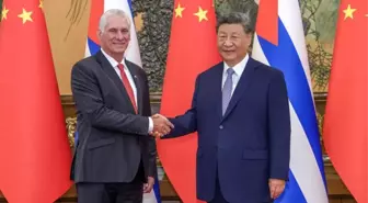 Xi Jinping, Küba Devlet Başkanı Diaz-Canel ile Görüşme Gerçekleştirdi