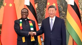 Xi Jinping ve Mnangagwa, Çin-Japon Savaşının 80. Yıldönümünde Bir Araya Geldi