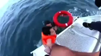 Mersin’de Akıntıya Kapılan Çocuk Sahil Güvenlik Tarafından Kurtarıldı
