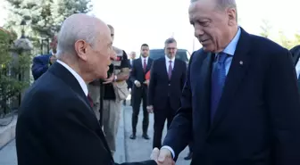 Erdoğan ve Bahçeli görüştü