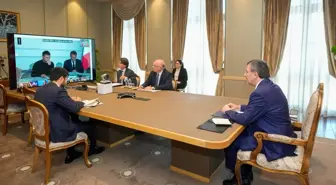 Cevdet Yılmaz, Gönüllüler Koalisyonu Zirvesi'ne Çevrim İçi Katıldı
