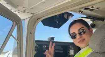 Eğitim Uçağı Kazasında Hayatını Kaybeden Pilot Adayı Berfu Hatipoğlu Son Yolculuğuna Uğurlandı