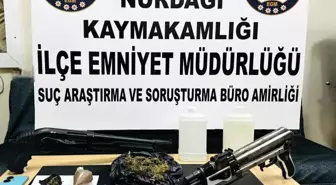 Gaziantep'te Silah ve Uyuşturucu Operasyonu: 1 Gözaltı