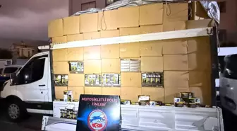 Hatay'da 2.9 Milyon Kaçak Makaron Ele Geçirildi