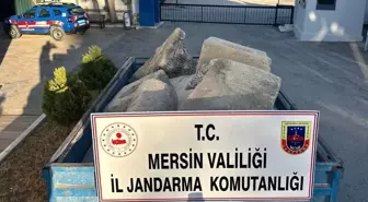 Mersin'de Bizans dönemine ait 7 parça eser ele geçirildi: 2 gözaltı