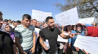 Tekirdağ'da İşçiler Protesto Gösterisi Düzenledi