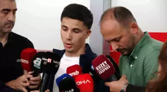 Trabzonspor'un yeni transferi Benjamin Bouchouari, Trabzon'a geldi