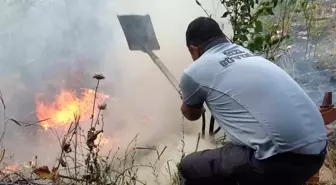 Edirne'de Yangında Ekiplerden Örnek Dayanışma
