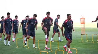 A Milli Takım, İspanya Maçı Hazırlıklarına Başladı