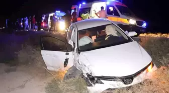 Aksaray'da Trafik Kazası: 4 Yaralı