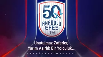Anadolu Efes, 50. Yılına Özel Logo ile Kutlayacak