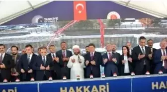 Hakkari'de Yeni Adalet Sarayının Temeli Atıldı