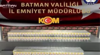 Batman'da Kaçak Sigara Operasyonu: Bin Paket Ele Geçirildi