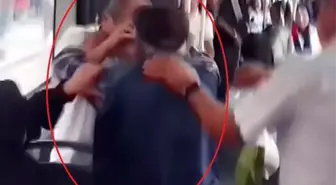 Ankara'da Belediye Otobüsünde Kavga Kamerada