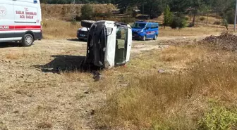 Bolu-Mudurnu Kara Yolunda Trafik Kazası: 2 Yaralı