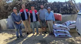 Denizli'de Orman Yangını Sonrası Destek Çalışmaları Devam Ediyor
