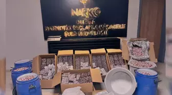 Orhangazi'de Uyuşturucu Operasyonu: 300 Bin Hap Ele Geçirildi