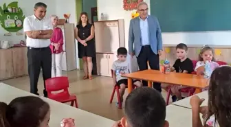 Edremit'te İlçe Milli Eğitim Müdürü Esmen'den okul ziyaretleri