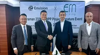 Envision Energy Türkiye'de 232 MW'lık Rüzgar Enerjisi Projesi Başlatıyor