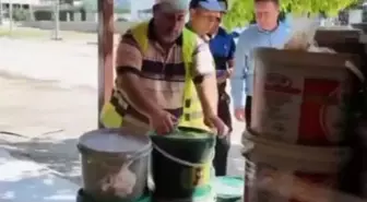 Reyhanlı'da 800 Kilo Bozuk Turşu İmha Edildi