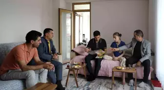 Kaymakam Güzel, Evde Eğitim Gören Öğrenciyi Ziyaret Etti