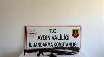 Nazilli'de Ruhsatsız Silah ve Mühimmat Ele Geçirildi