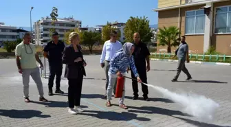 Nazilli'de Aşçılara Yangın Farkındalık Eğitimi Verildi