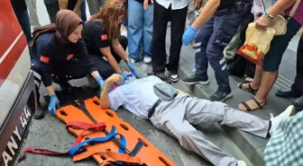 Samsun'da Motosiklet Yayaya Çarptı: Bir Yaralı