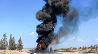 Mersin'de Yolcu Otobüsü Yangını: 34 Yolcu Tahliye Edildi