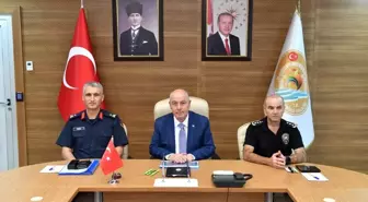 Vali Coşkun, Ağustos ayı asayiş verilerini paylaştı