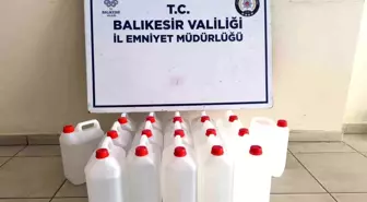 Bandırma'da Kaçak Sigara ve Alkol Ele Geçirildi