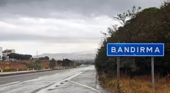Bandırma'da Beklenen Yağış Gerçekleşti