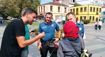 Samsun'da Bırakılan Çanta Polisi Alarma Geçirdi