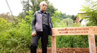 Tuncel Pekdemir'in Doğa ve Tarım Hassasiyeti: Ahşap Mezar Örneği
