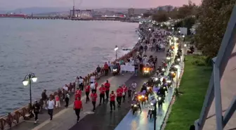Tekirdağ'da Halk Sağlığı Haftası Yürüyüşü Düzenlendi