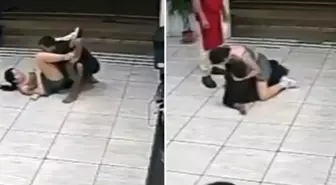 Ülke bu görüntüleri konuşuyor! Genç kadın hırsıza geçit vermedi