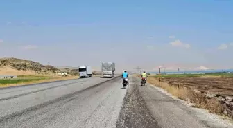 Van Gölü Bisiklet Tutkunlarının Gözdesi Oldu