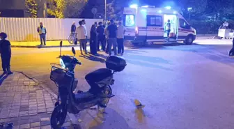 İnegöl'de Elektrikli Bisikletle Otomobil Çarpıştı: 1 Yaralı