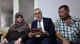 Bakan Işıkhan, Şehit Ailesine 'Terörsüz Türkiye' Mektubunu Okudu