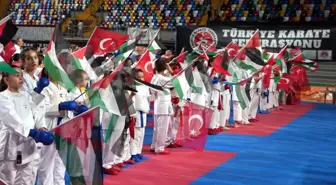 Gazze için karate turnuvası düzenlendi
